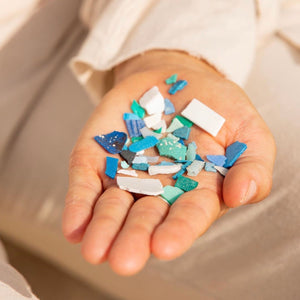 Set de 6 Posavasos de plástico recolectado en las playas chilenas - Glashalm